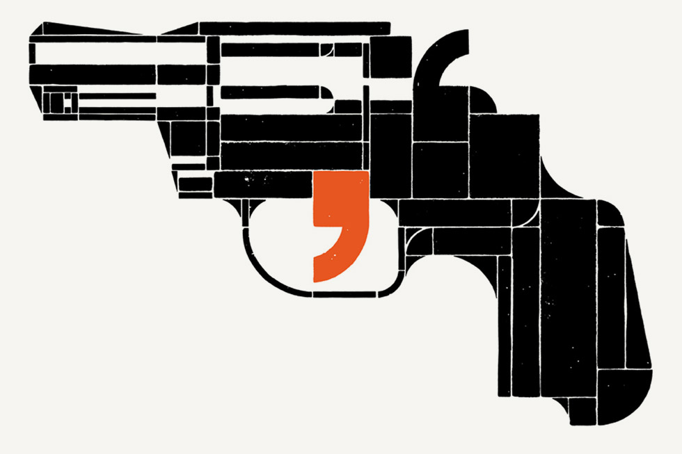 sagmeister inc 'happiness is a warm gun'. Share this: